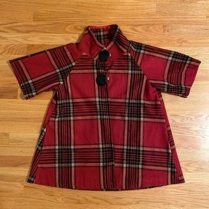 LUII WOMENS COAT TOPPER (Size Small)